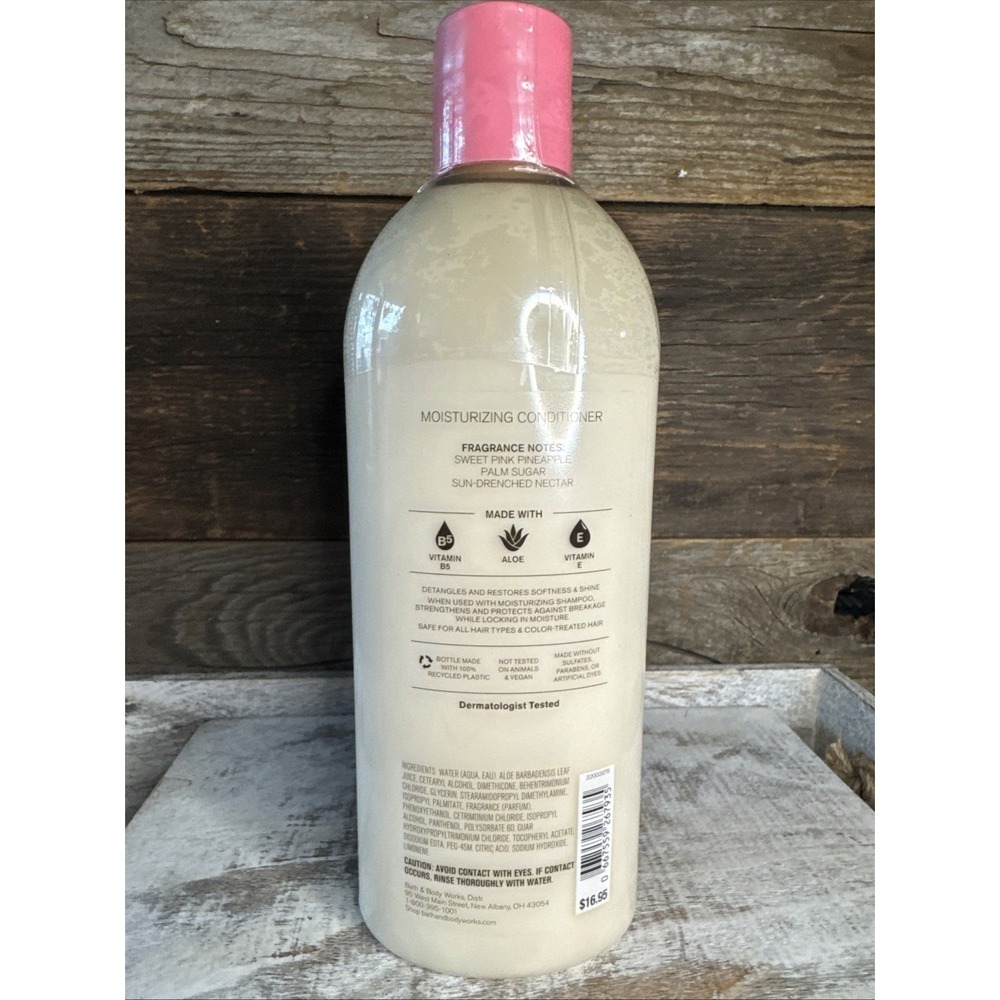 Bath And Body Works Pink Pineapple Sunrise Moisturizing Conditioner | MSRP = $17 - Picture 2 of 4